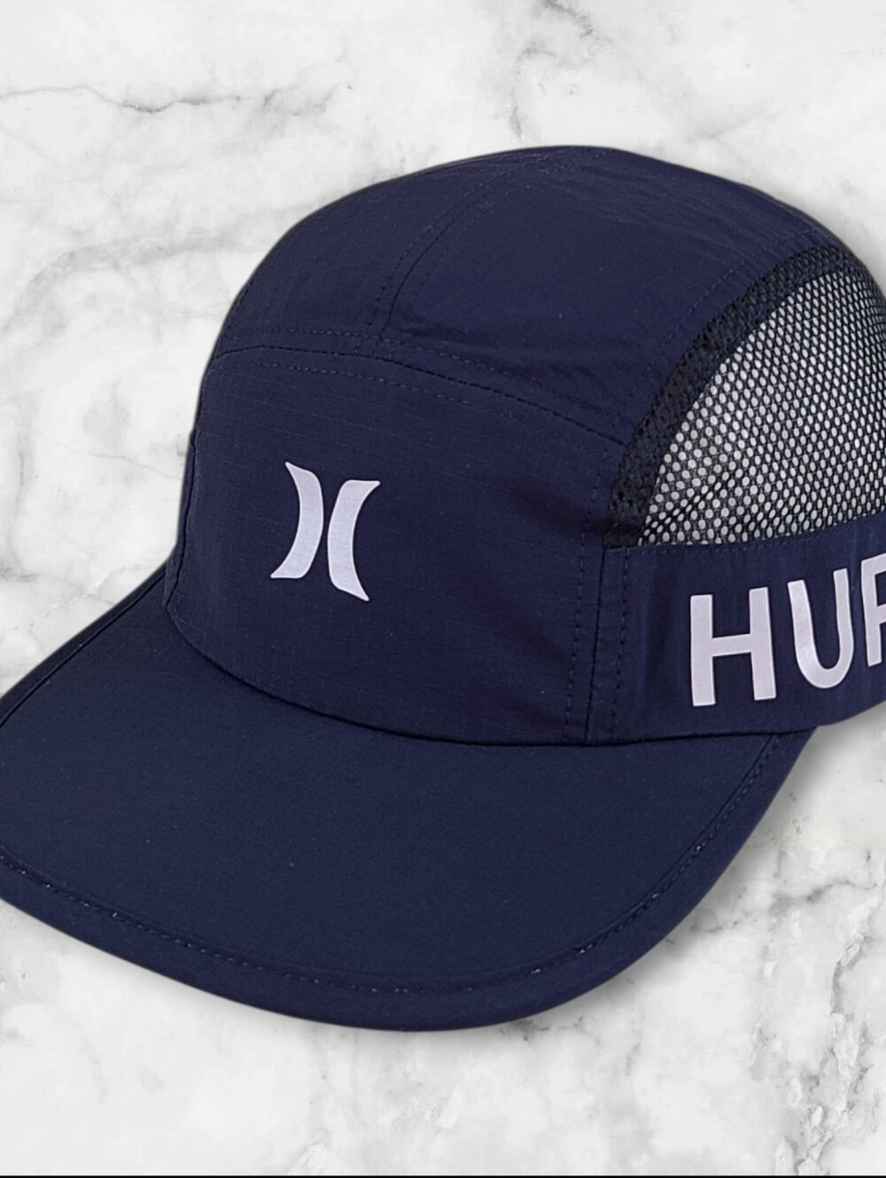 New Mens 5 Panel Hurley Adjustable Snapback Cap Hat